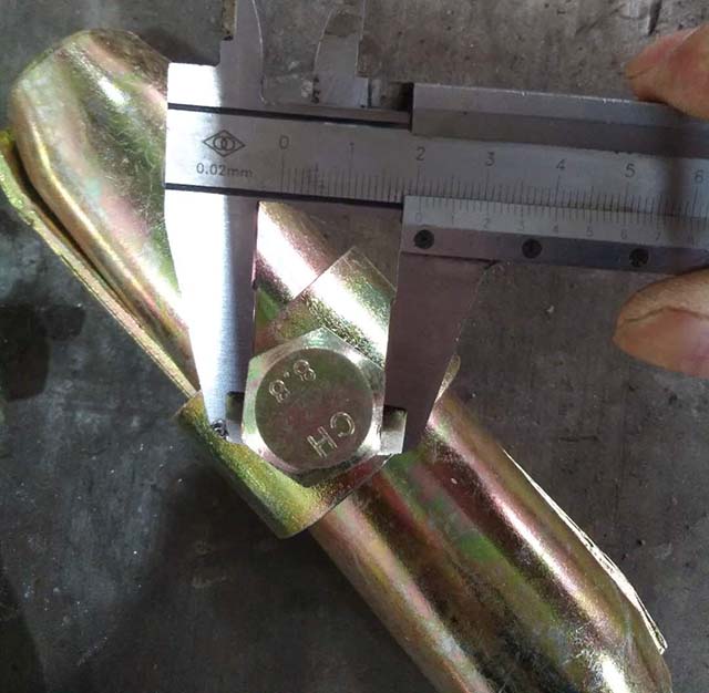 Pin de joint press&eacute; 10