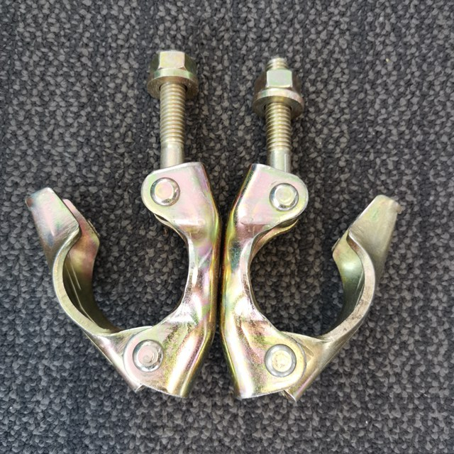 Échafaudage pressé BS1139 Coupleur pivotant électro galvanisé