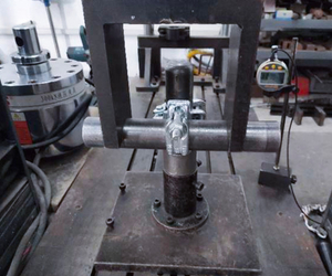 Classe de coupleur pivotant forgé à laisser tomber 'b ' dans le test (force d'échec)