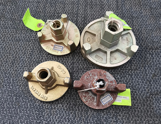 Foravage Tie, écrou d'aile et bouchon d'eau