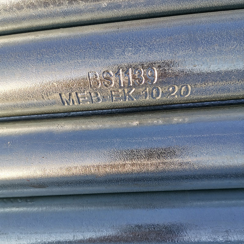 Pipe d'échafaudage BS1139