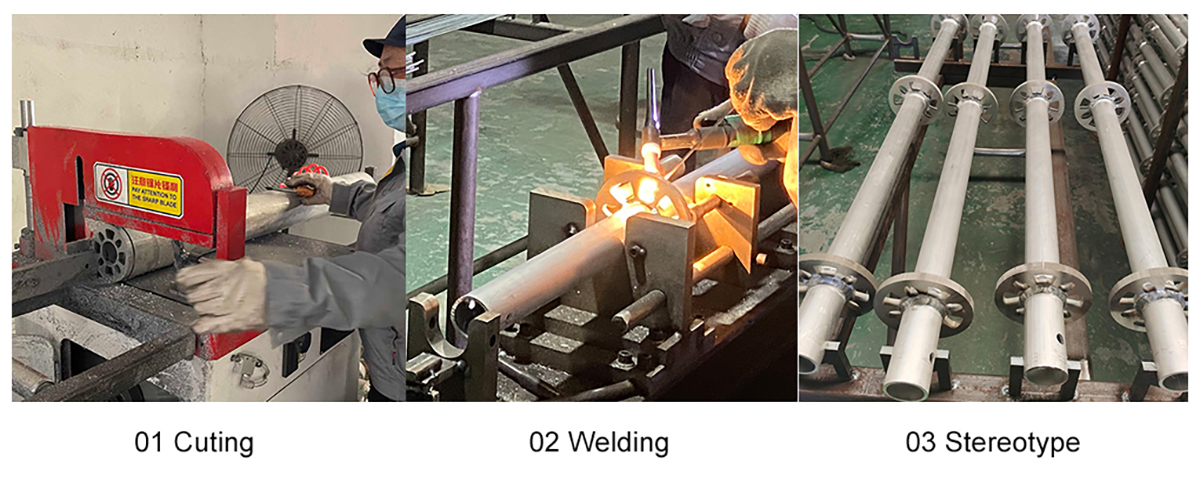 Aluminium-Ringlock-Process