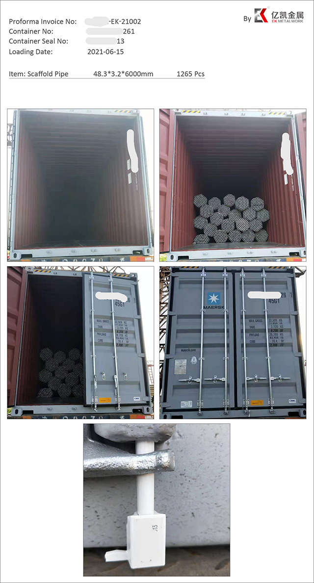 Tube d'&eacute;chafaudage 01