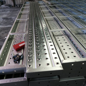 Boches de marche d'échafaudage en acier galvanisé pour le système