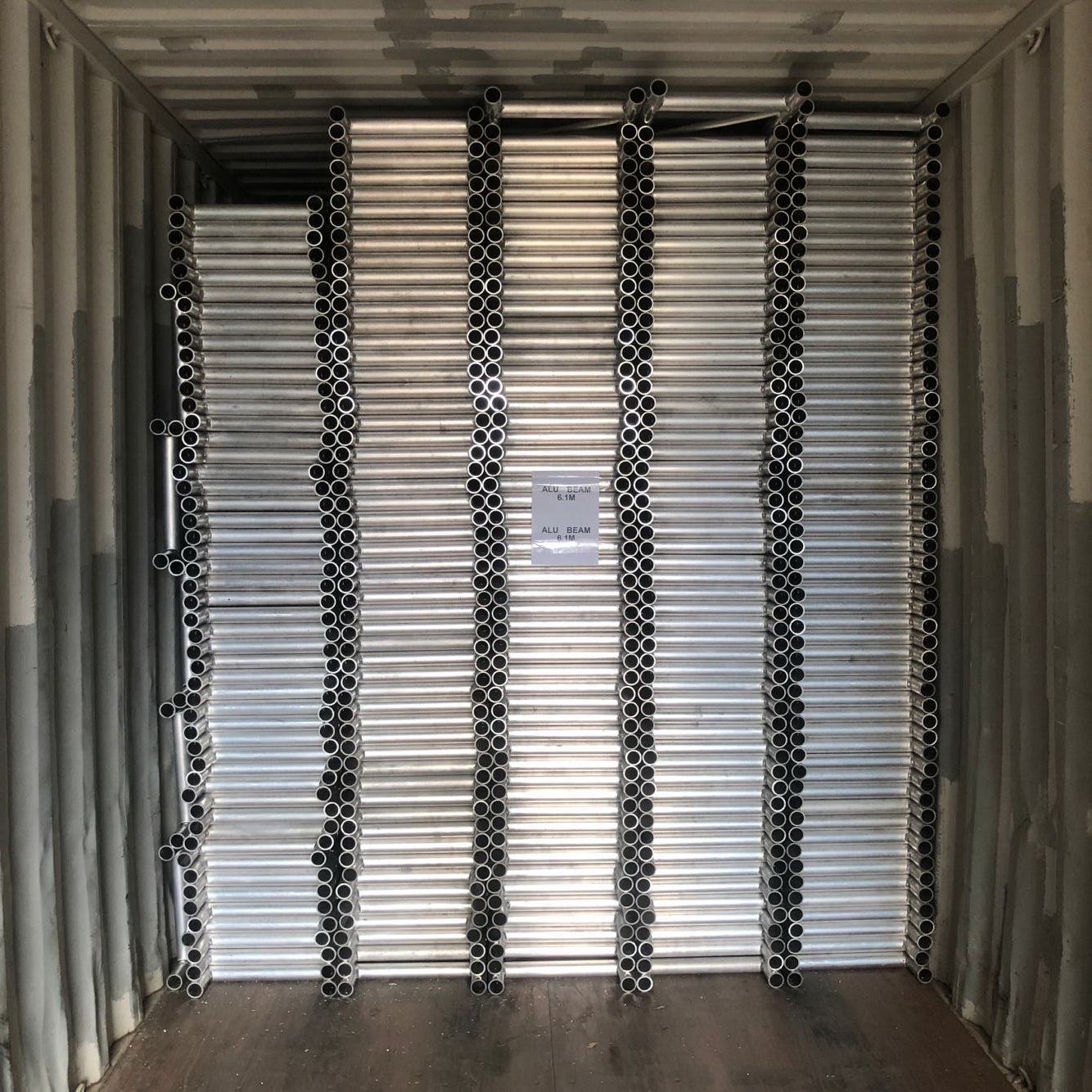 Faisceau de réseau en aluminium