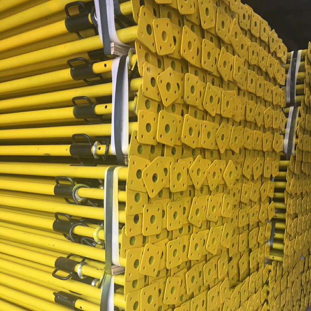 Acier d'échafaudage en revêtement en poudre de haute qualité pour la construction