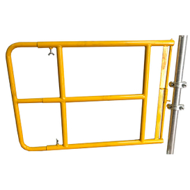 Échelle jaune accafolding tube de sécurité