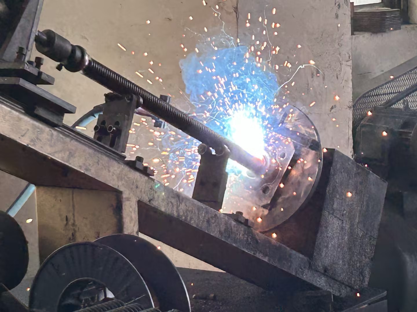 Soudage par cric de base 