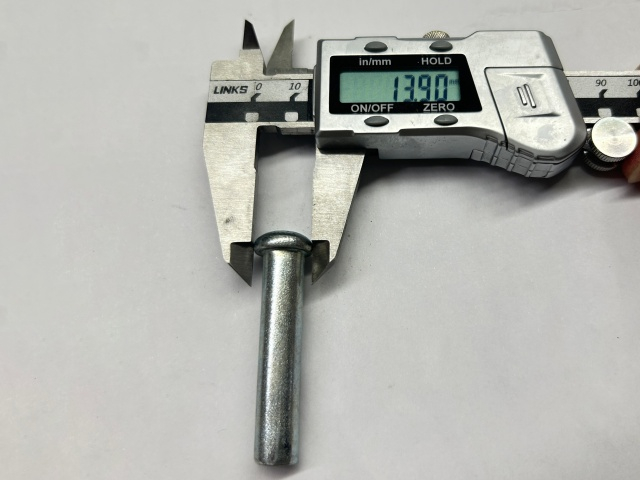 Taille de rivet de coupleur d"&eacute;chafaudage am&eacute;ricain