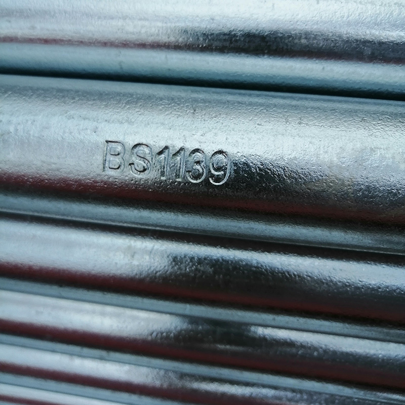 Échafaudages de tubes BS 1139