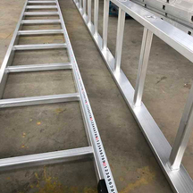 Échecs d'échafaudage en aluminium étape à plusieurs usage