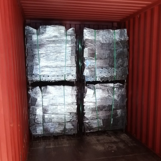 Joue de base à vis d'échafaudage noir pour la construction