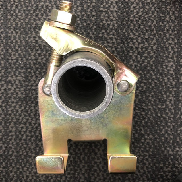 EN74 BS1139 Échafaudage pressé Coupleur d'échelle plaquée zinc