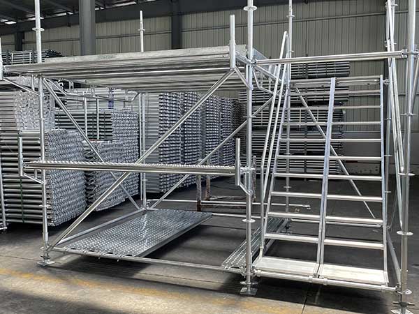 Syst&egrave;me d'&eacute;chafaudage Ringlock