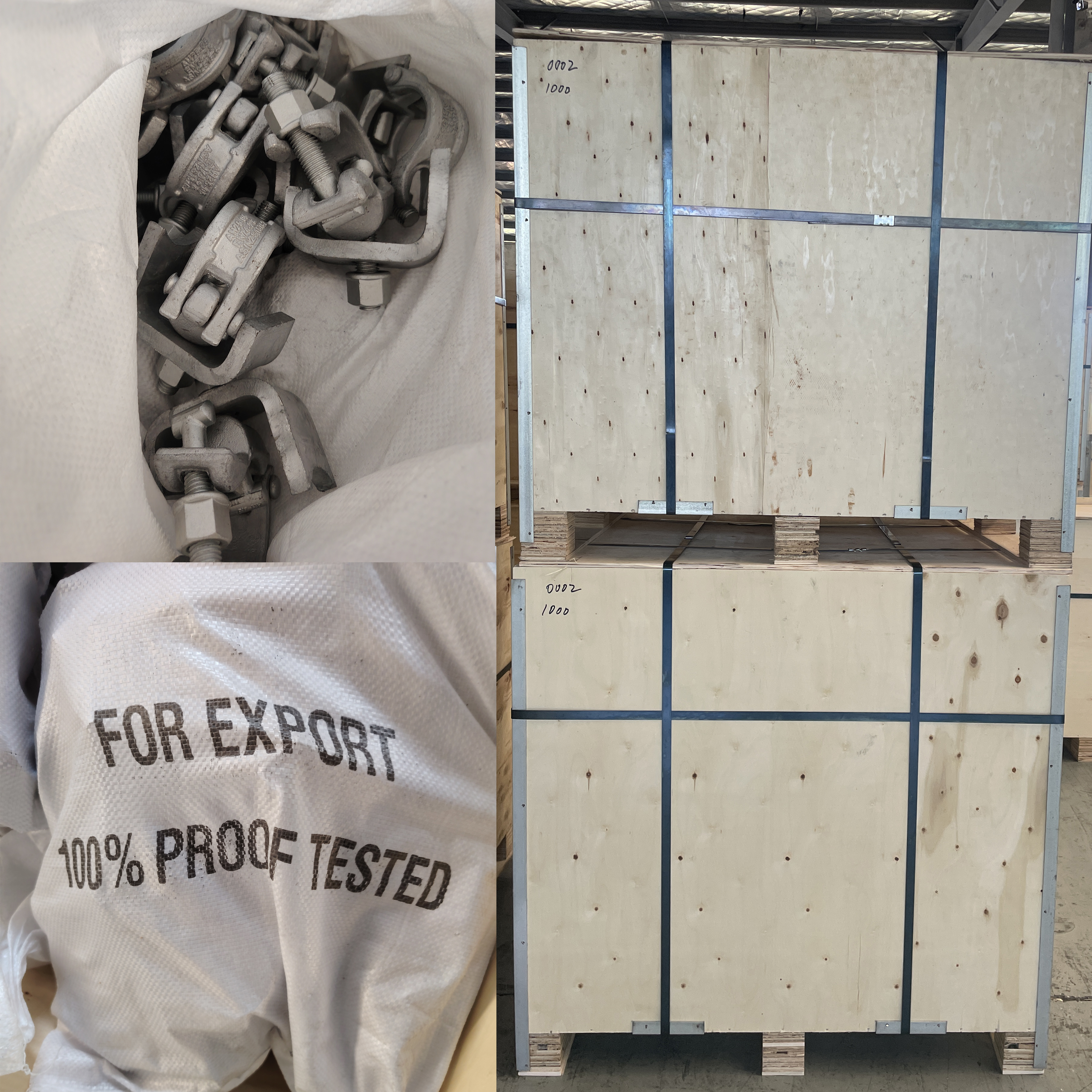 Pince d'échafaudage de forme spéciale Bjelke Klips