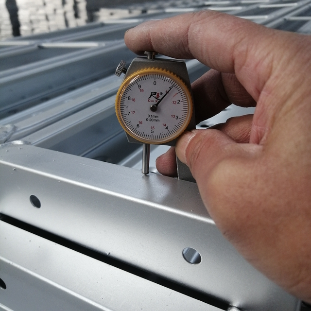 Boards de marche d'échafaudage galvanisé de 1,0 mm pour la construction