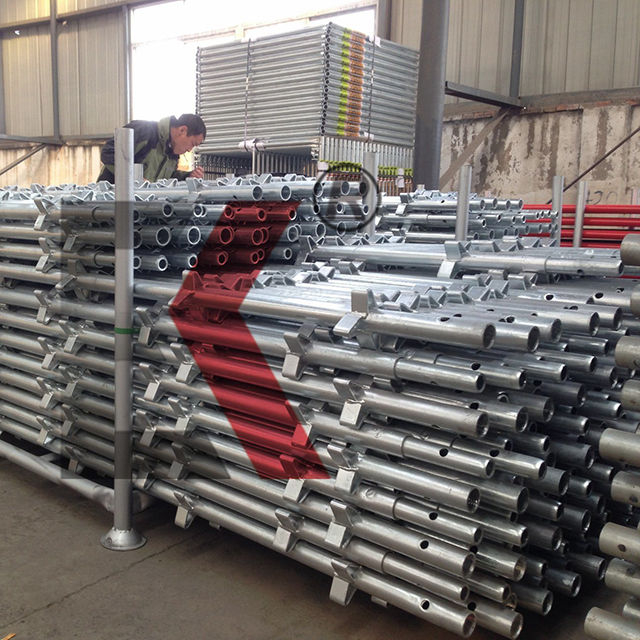 Système d'échafaudage Kwikstage Galvanisé Standard vertical