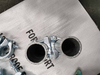 Échafaudage forgé de goutte coupleur pivotant galvanisé