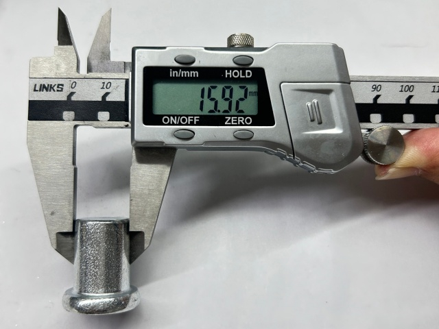 Taille de rivet de coupleur d"&eacute;chafaudage am&eacute;ricain