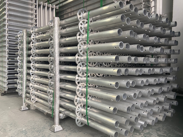 Standard d'&eacute;chafaudage en aluminium Ringlock