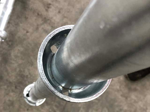 Norme d'&eacute;chafaudage &agrave; la cuplock