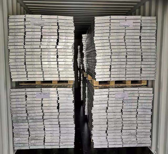 Échafaudage en acier HDG Boards de marche galvanisés