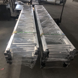 Échelle droite en aluminium standard BS Standard