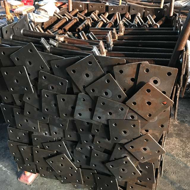 Échafaudage Joue de base à vis solide réglable pour la construction