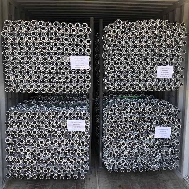 Système d'échafaudage à cule vertical de 1,0 m HDG