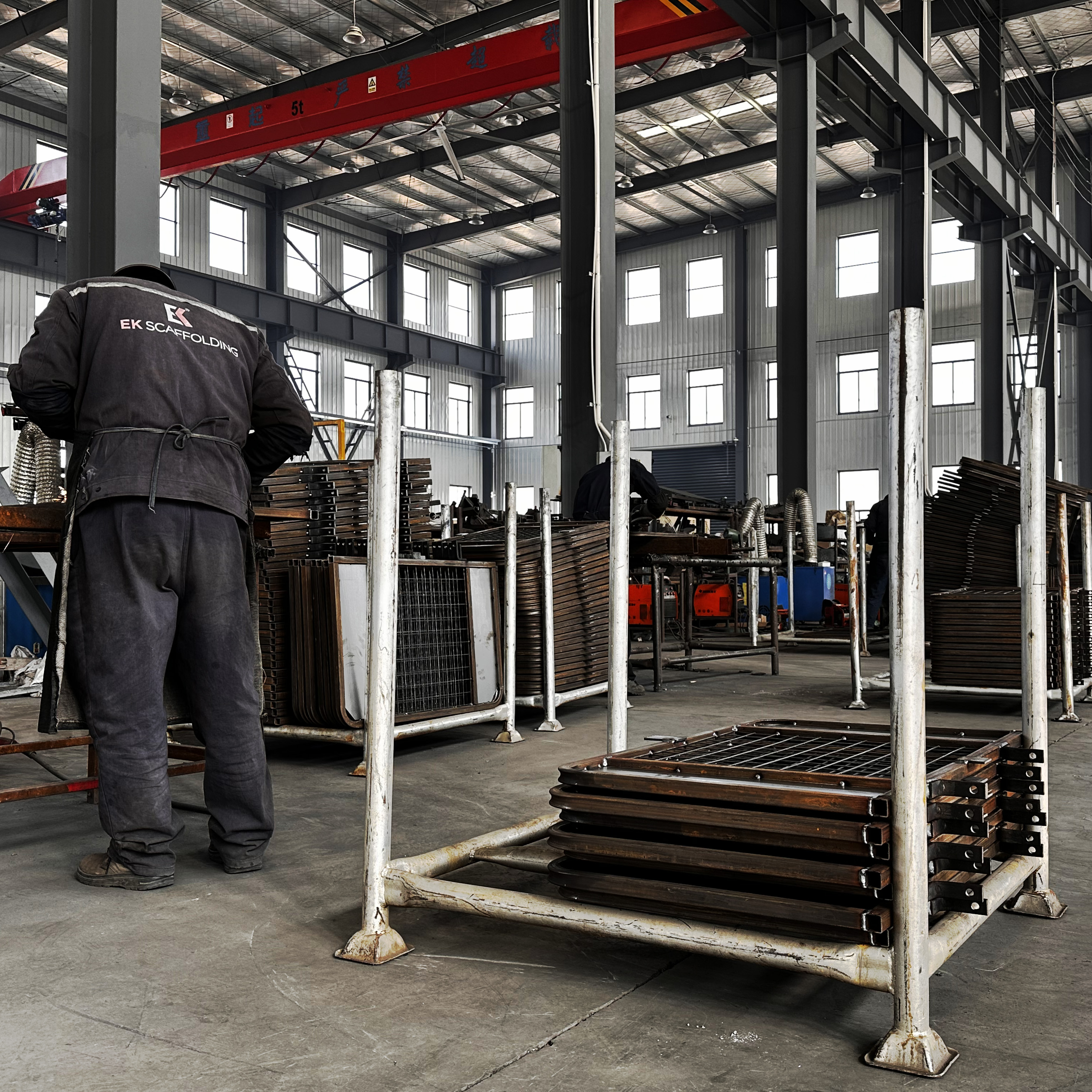 Porte d'&eacute;chafaudage