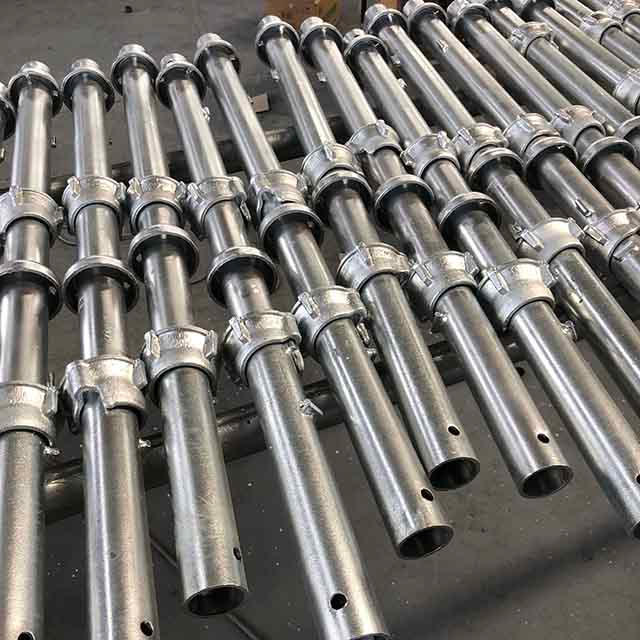 &Eacute;chafaudage galvanis&eacute; &agrave; la bouche