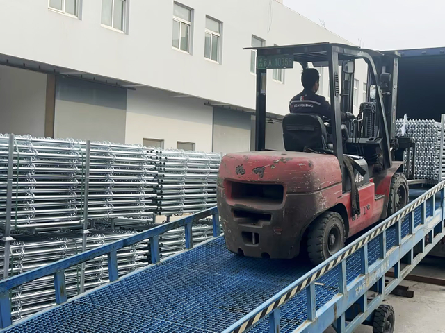 Syst&egrave;me d'&eacute;chafaudage Ringlock