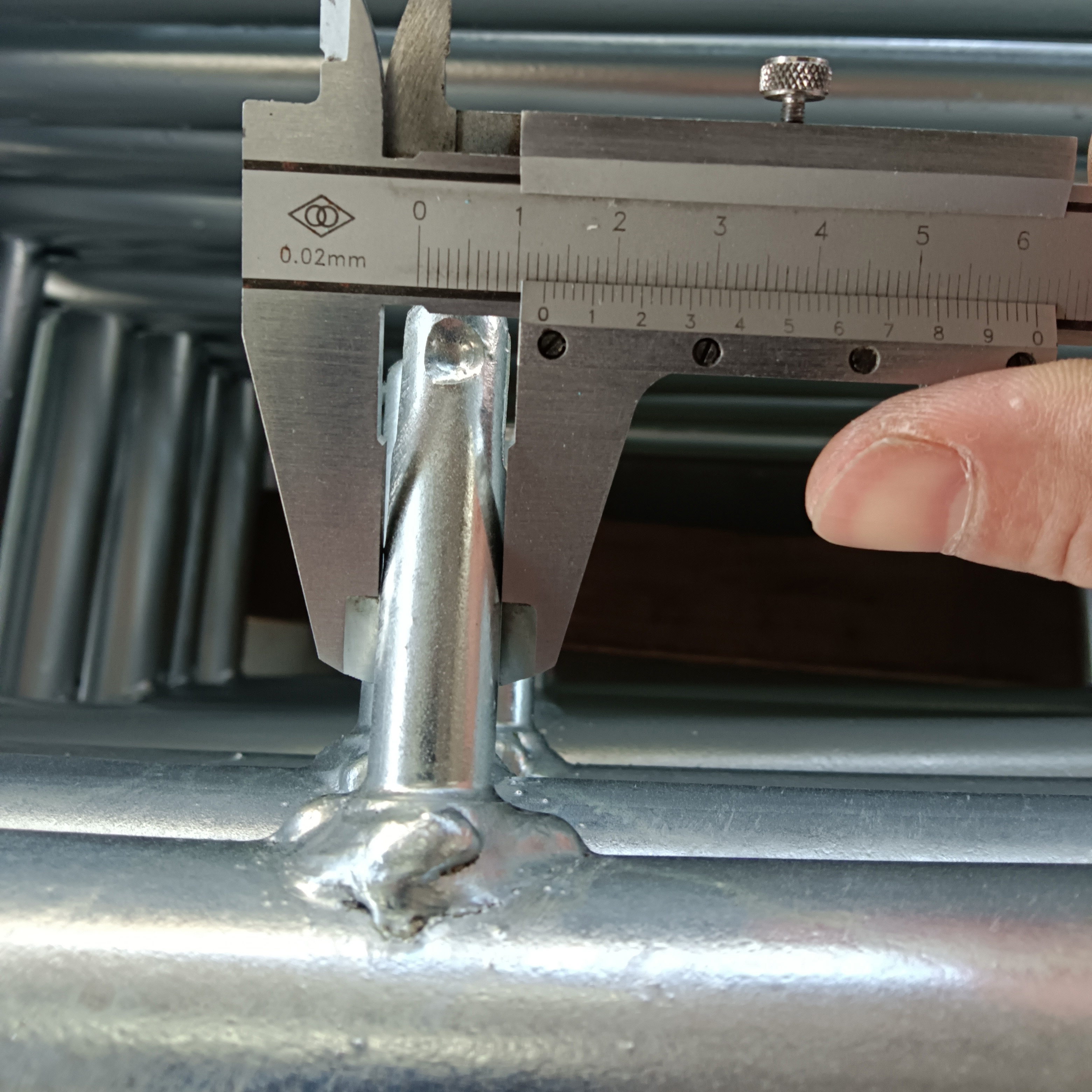 Test d'&eacute;chafaudage de cadre