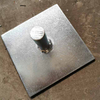 Échafaudage galvanisé Plaque solide en acier à la base en acier