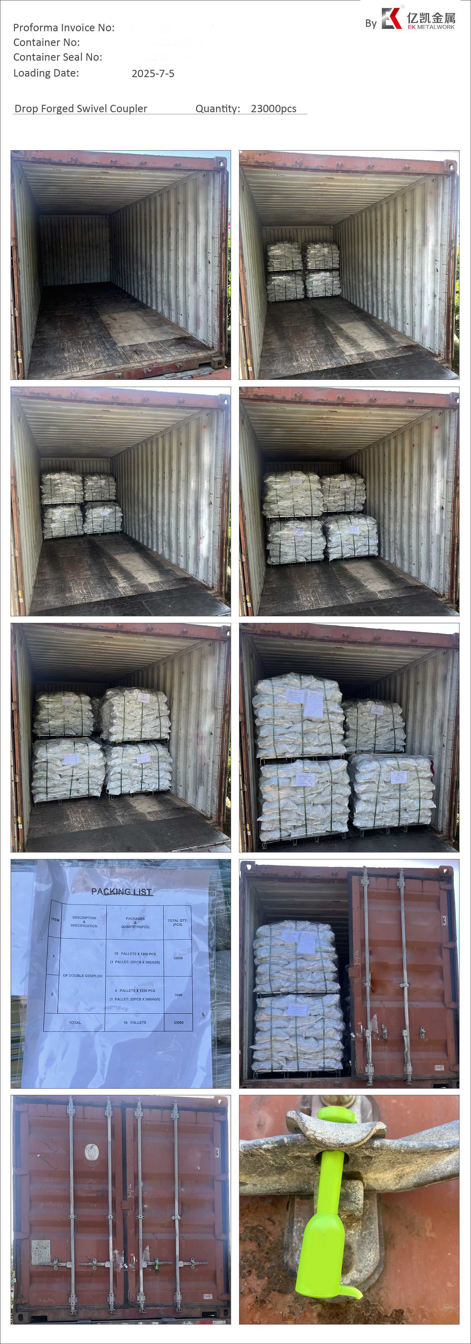 Coupleur pivotant forg&eacute;