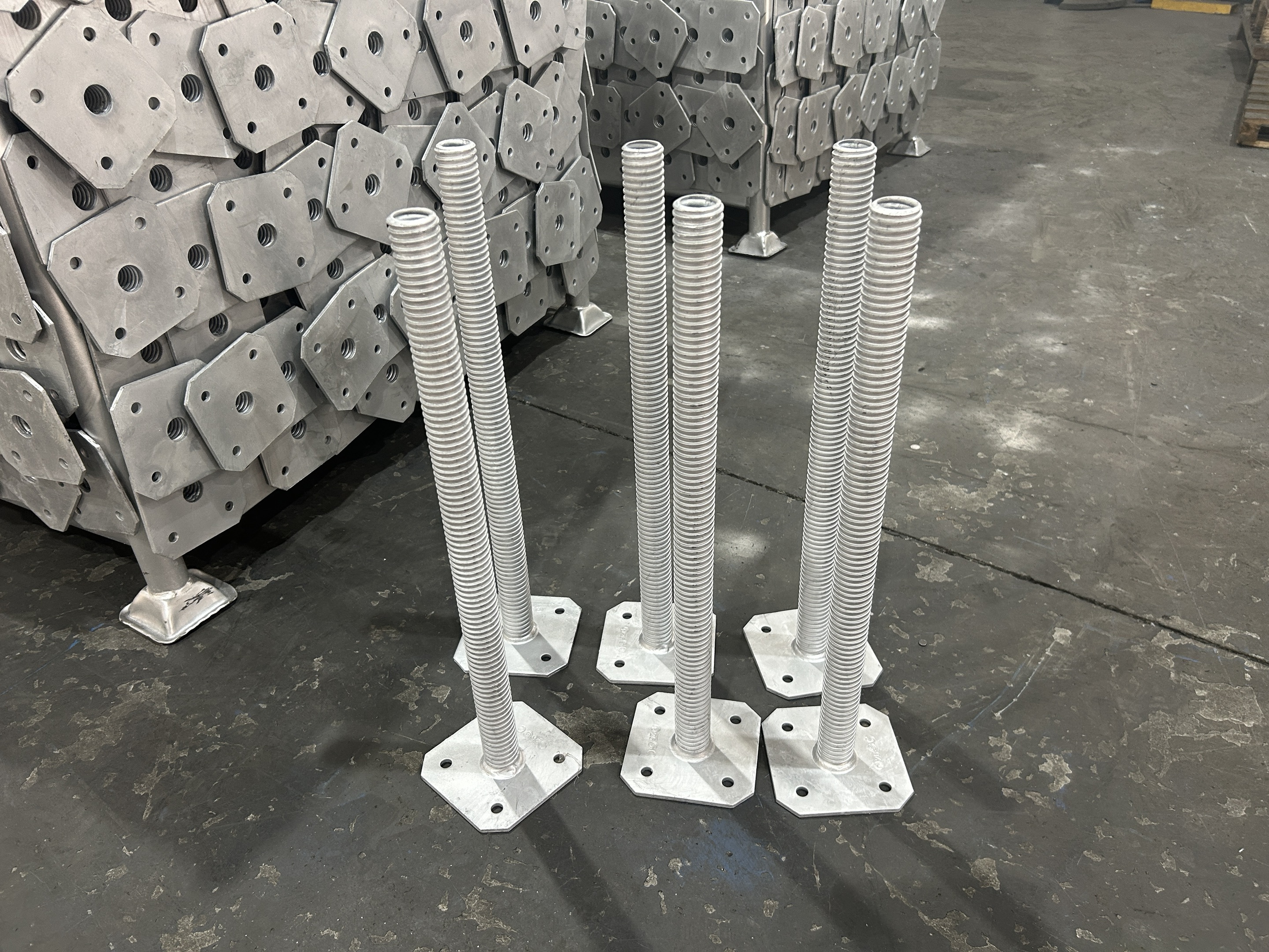 Jack de base d'&eacute;chafaudage