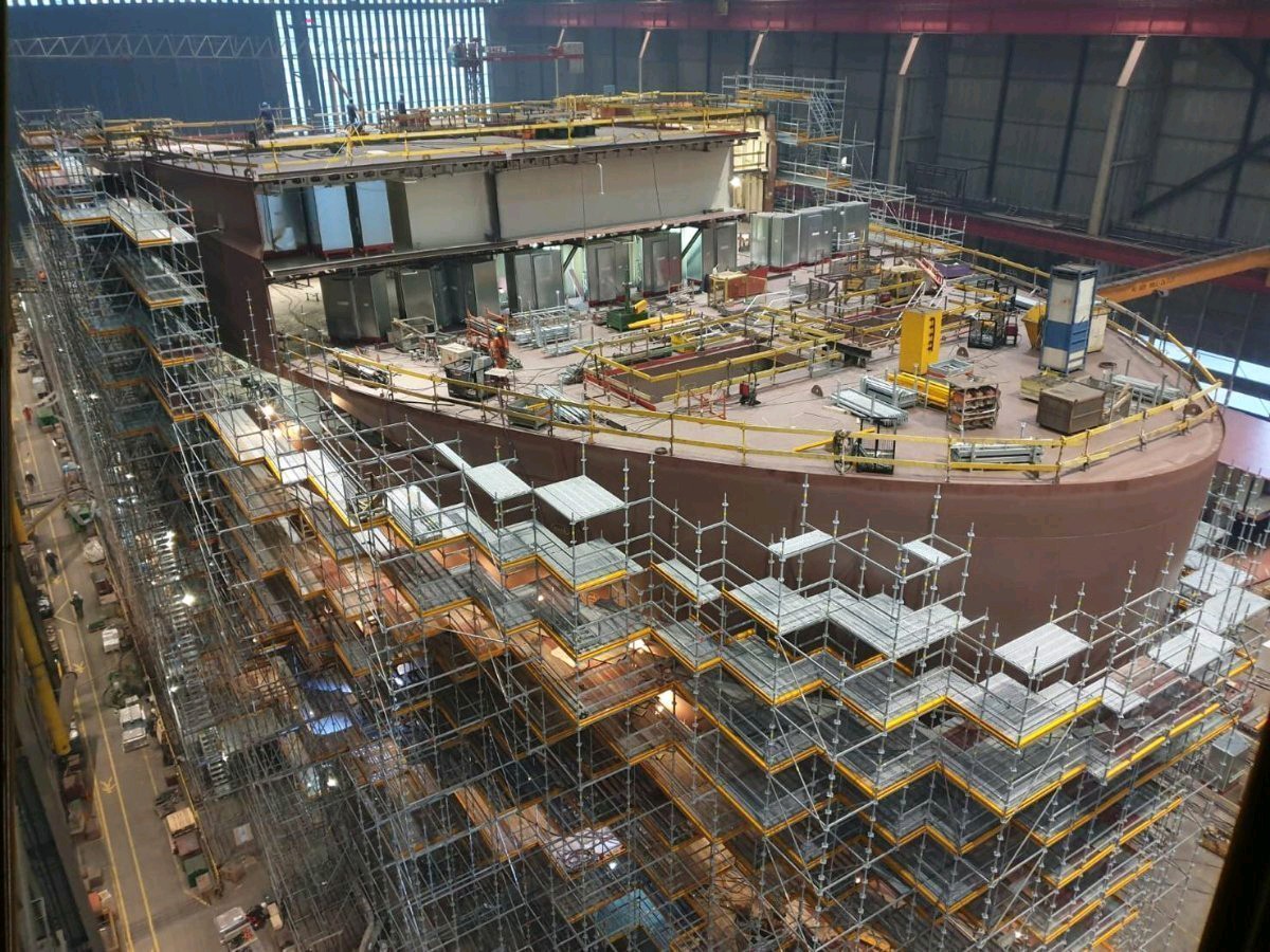 Application d'&eacute;chafaudage Ringlock