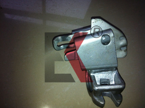 Coupleur unique à forage à goutte avec collisation d'échafaudage en acier de coin