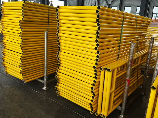 Cadre de marche jaune