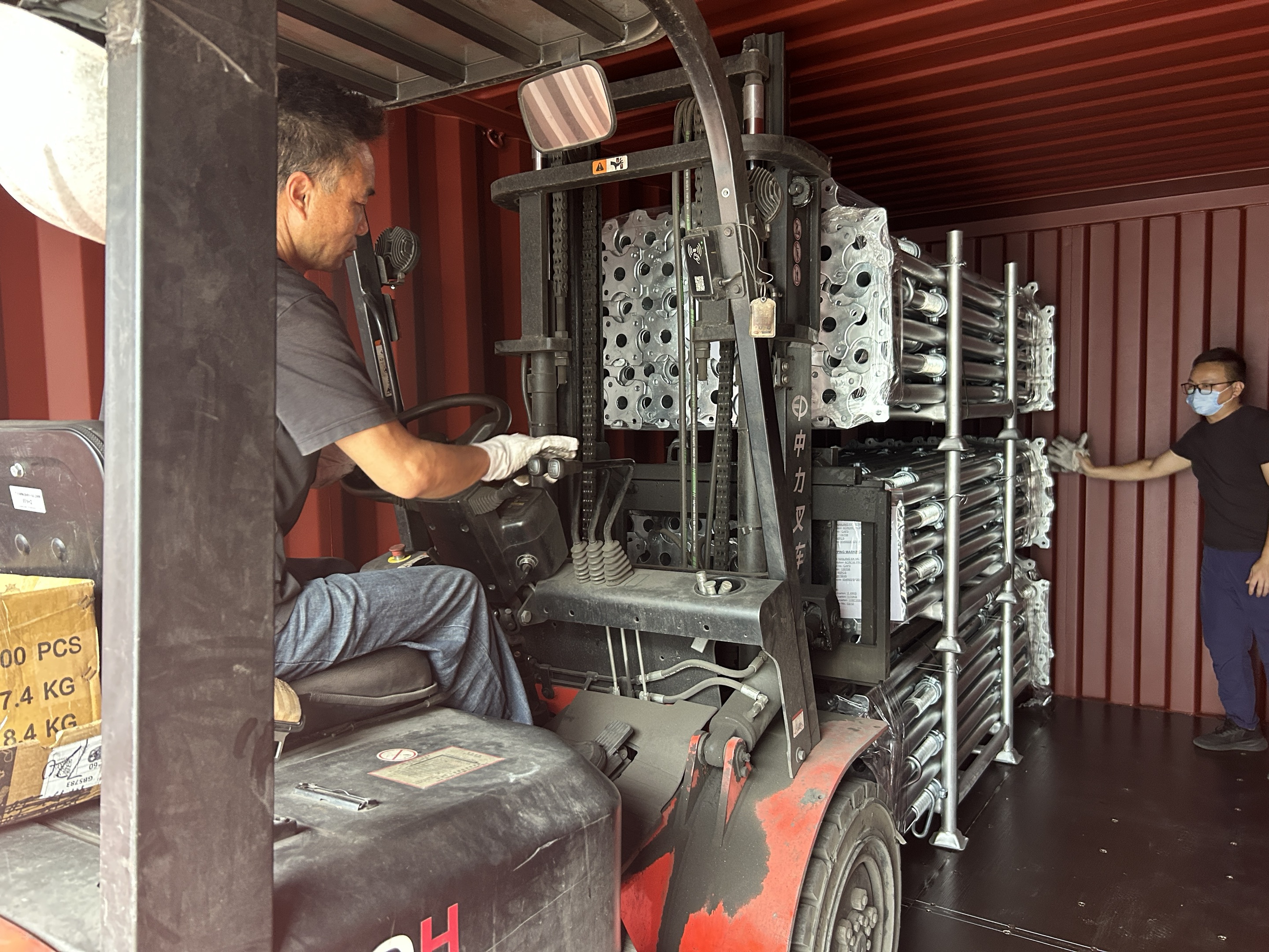 accessoires en acier 