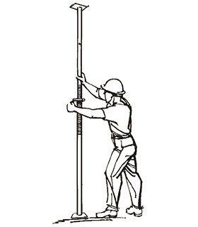 tourner le col dans le sens horaire