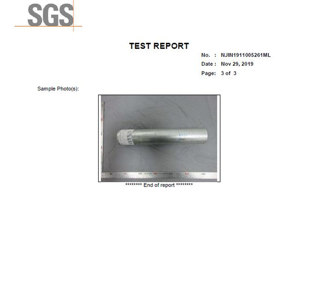 Tube d'échafaudage SGS 03