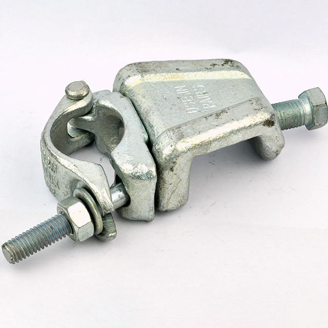 Coupleur pivotant d'échafaudage à forage à goutte 