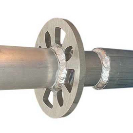 Collier d'échafaudage en aluminium Ringlock