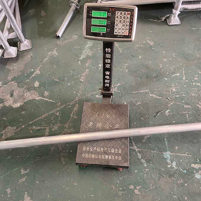 Échafaudage Ringlock en aluminium Brace de 1,8 m baie