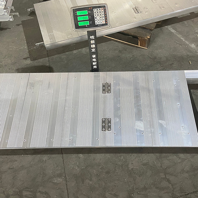 Plateforme d'accès d'échafaudage en aluminium Ringlock 1,8 m 