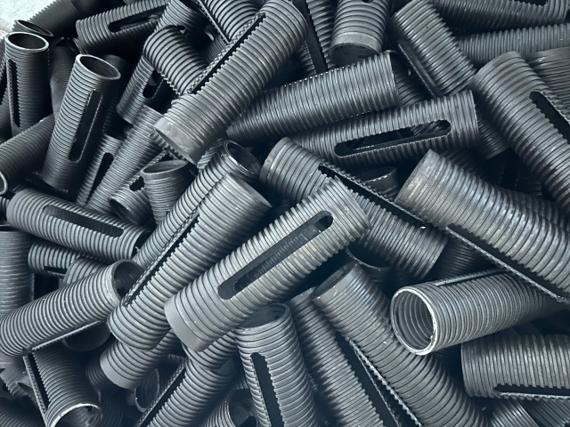 tube ext&eacute;rieur d"h&eacute;lice en acier