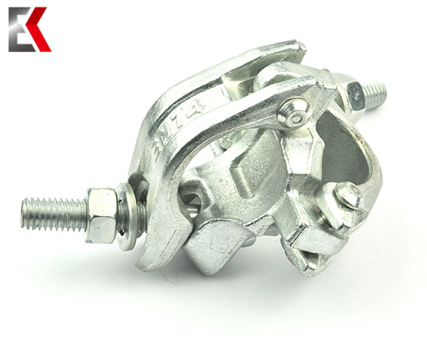 Type britannique EN74 Drop forgé échafaudage Double Coupleur à vendre